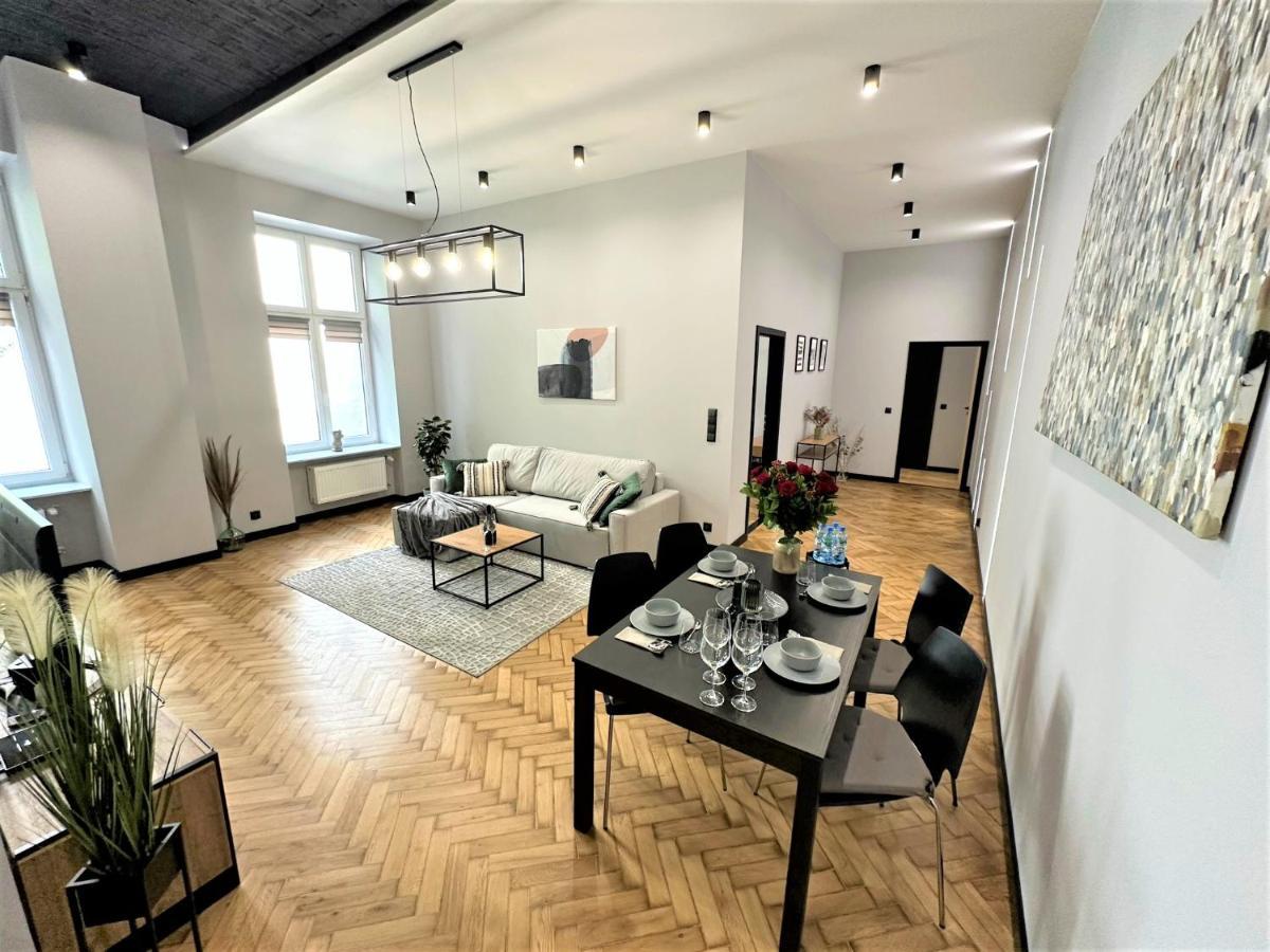 Luxury 100M2 Loft Design-Apartment At Wawel + Netflix Krakow Bagian luar foto