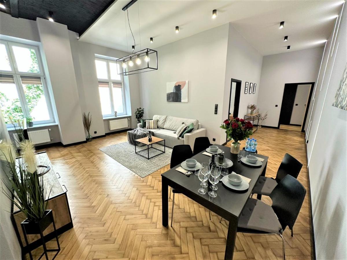 Luxury 100M2 Loft Design-Apartment At Wawel + Netflix Krakow Bagian luar foto